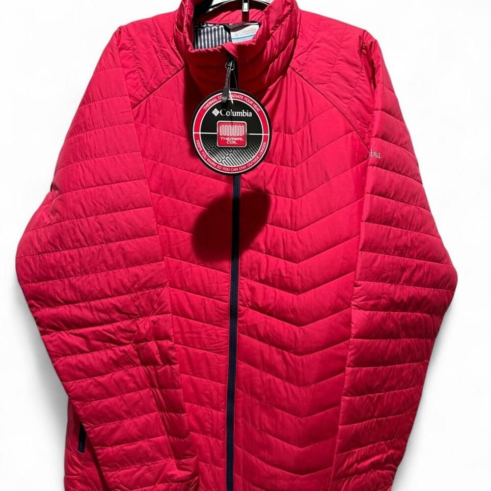 Columbia-sportswear Women's Red and Pink Jacket